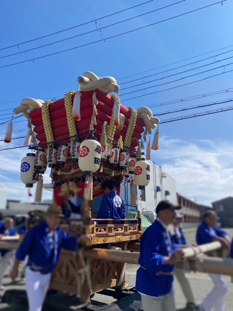 秋季大祭2023その②布団太鼓～良い所を奪還せよ？ - 株式会社 森田工務店